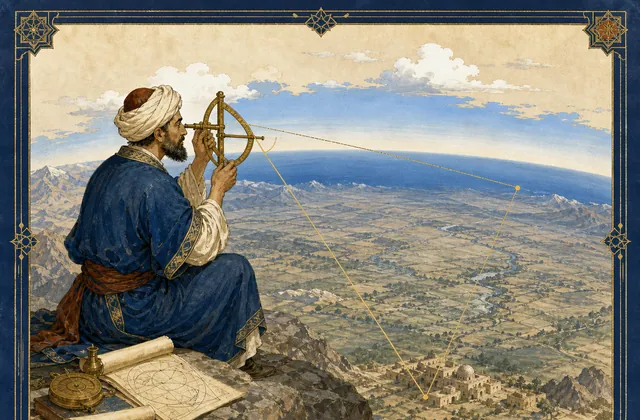 Astronomy and astrolabes: stereographic projection of the celestial sphere.